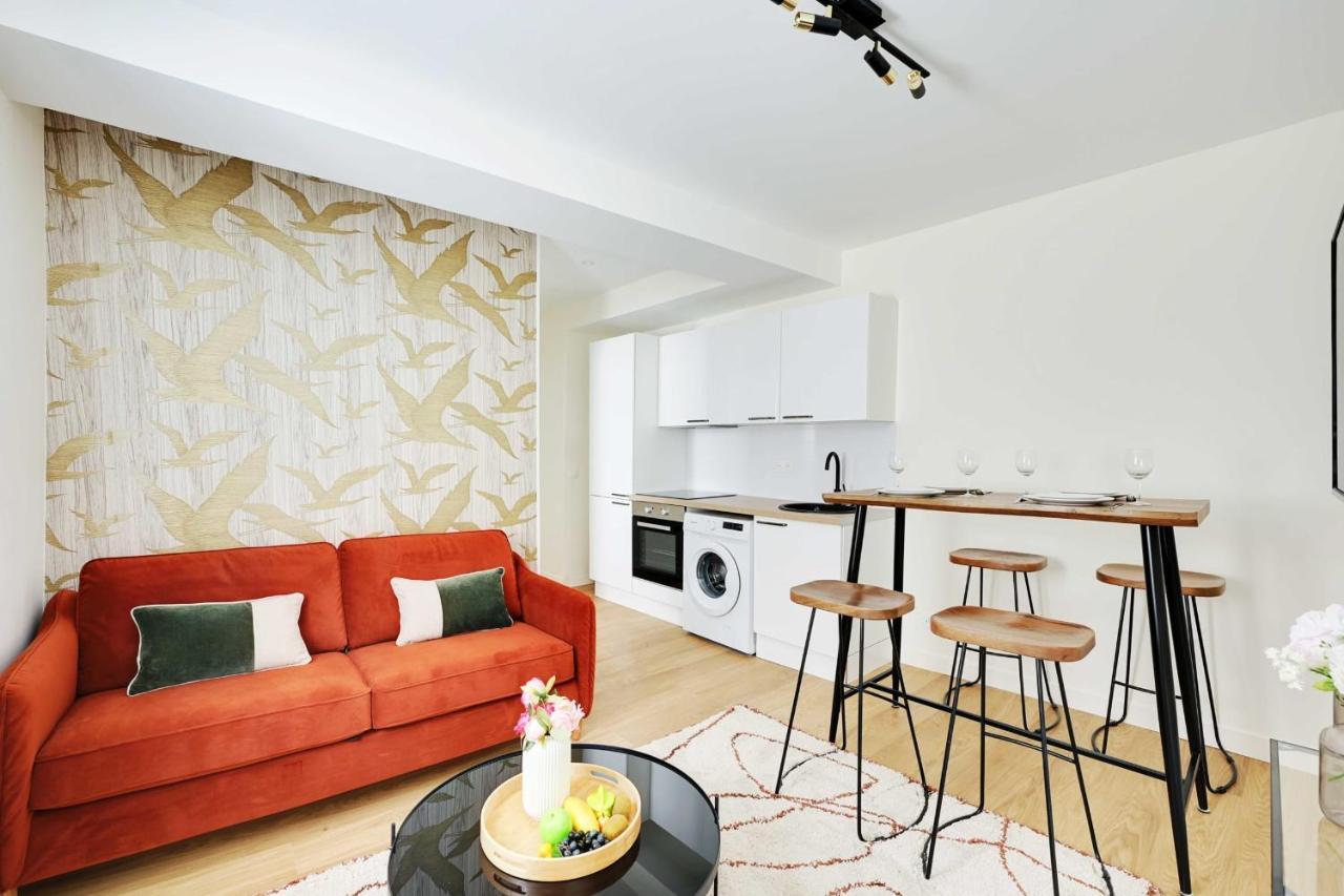 Ferienwohnung Charming Appart 2P1Br Le Marais Paris Exterior foto
