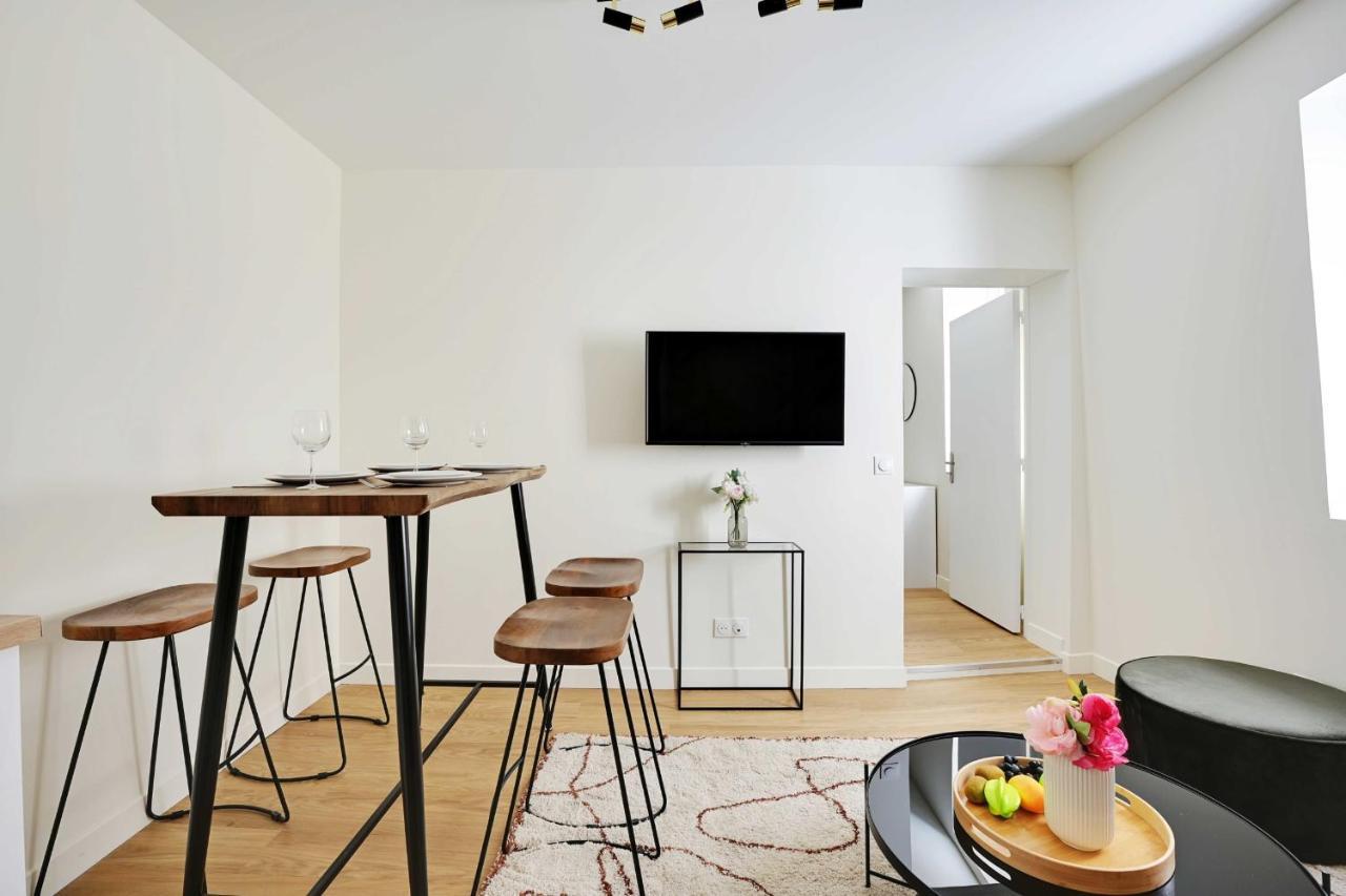 Ferienwohnung Charming Appart 2P1Br Le Marais Paris Exterior foto